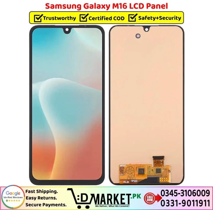 Samsung M16 5G Çıtalı Ekran Dokunmatik OLED