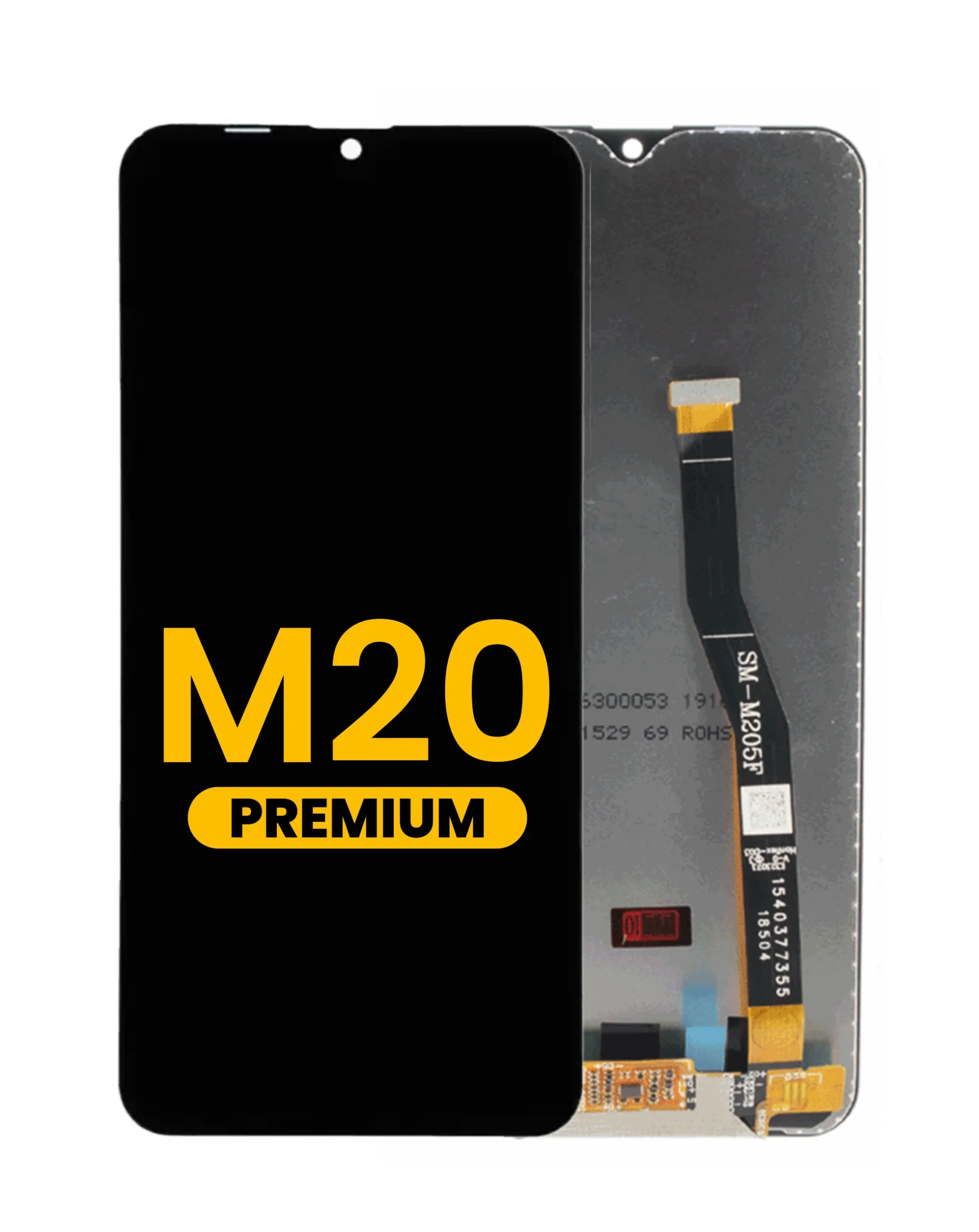 Samsung M20 Ekran Dokunmatik Orijinal Çıtasız Ürün (Çerçevesiz)