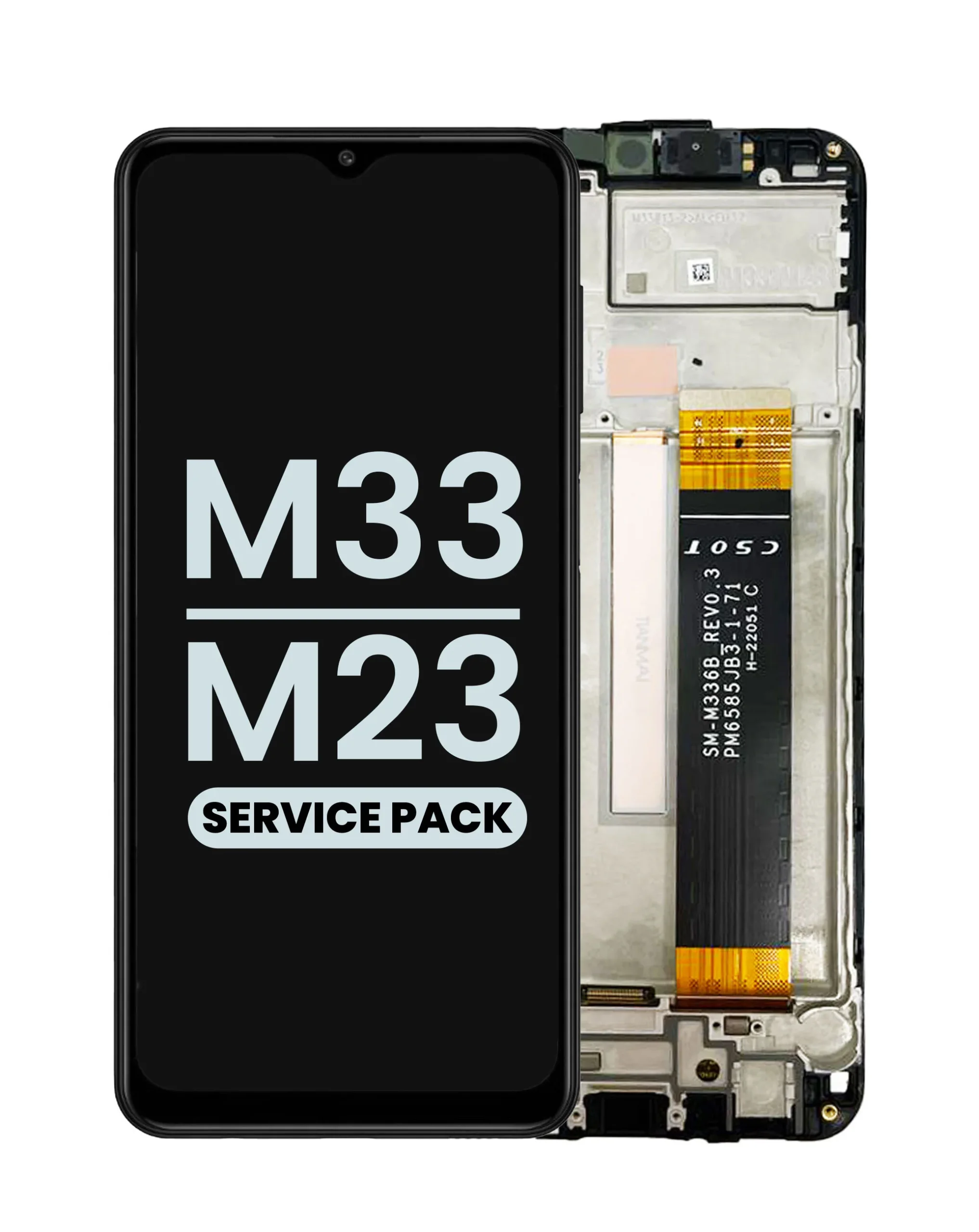 Samsung M33 5G Çıtalı Ekran Dokunmatik Orijinal