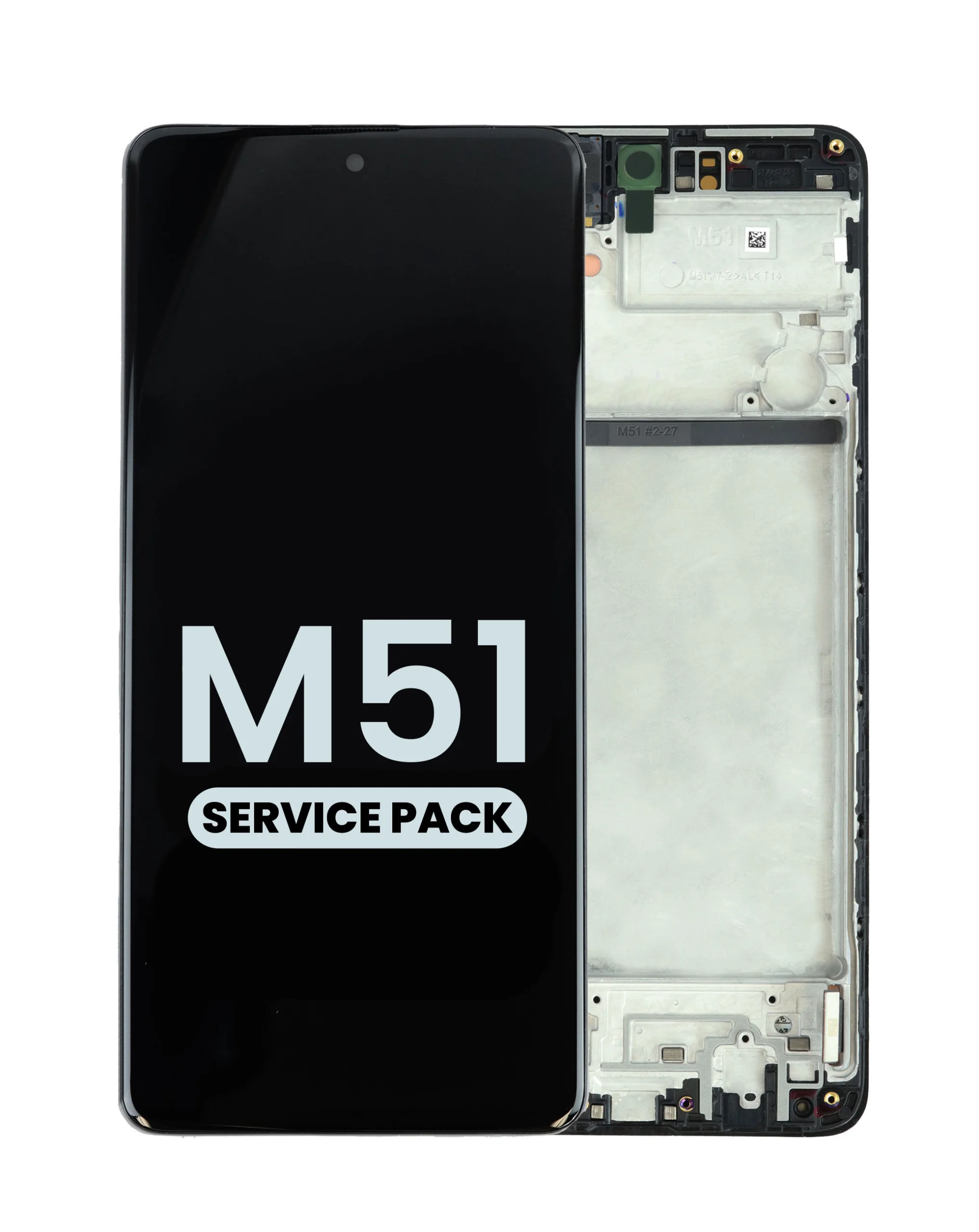 Samsung M51 Çıtalı Ekran Dokunmatik OLED