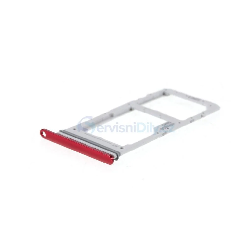 Samsung Note 10 Lite Sim Kart Tepsisi Kırmızı