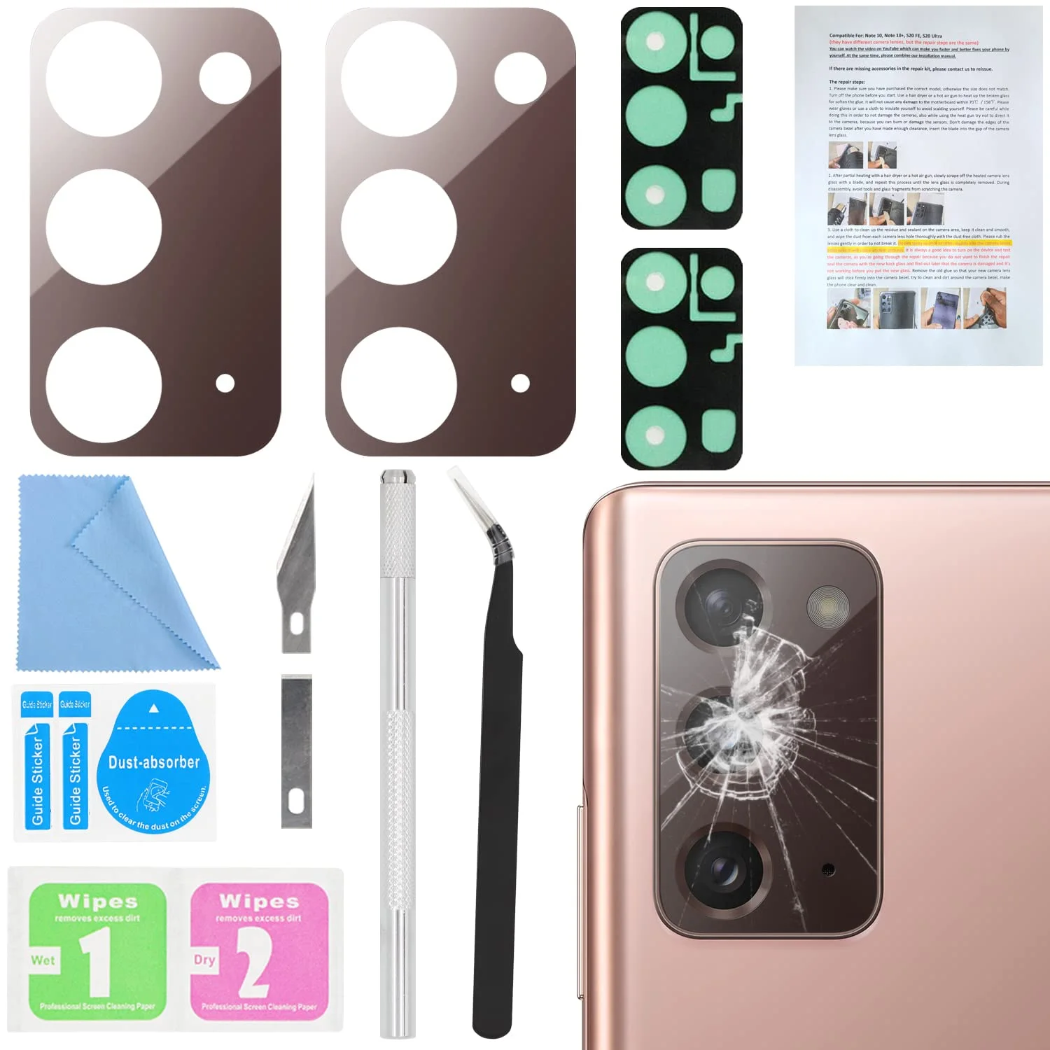 Samsung Note 20 Kamera Camı
