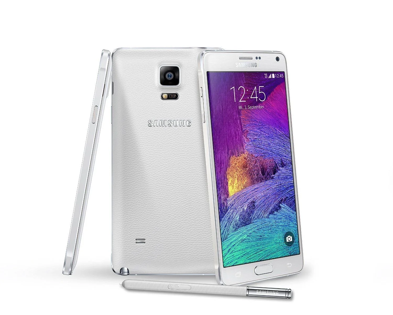 Samsung Note 4 N910 Complete Tuş Bordu Beyaz