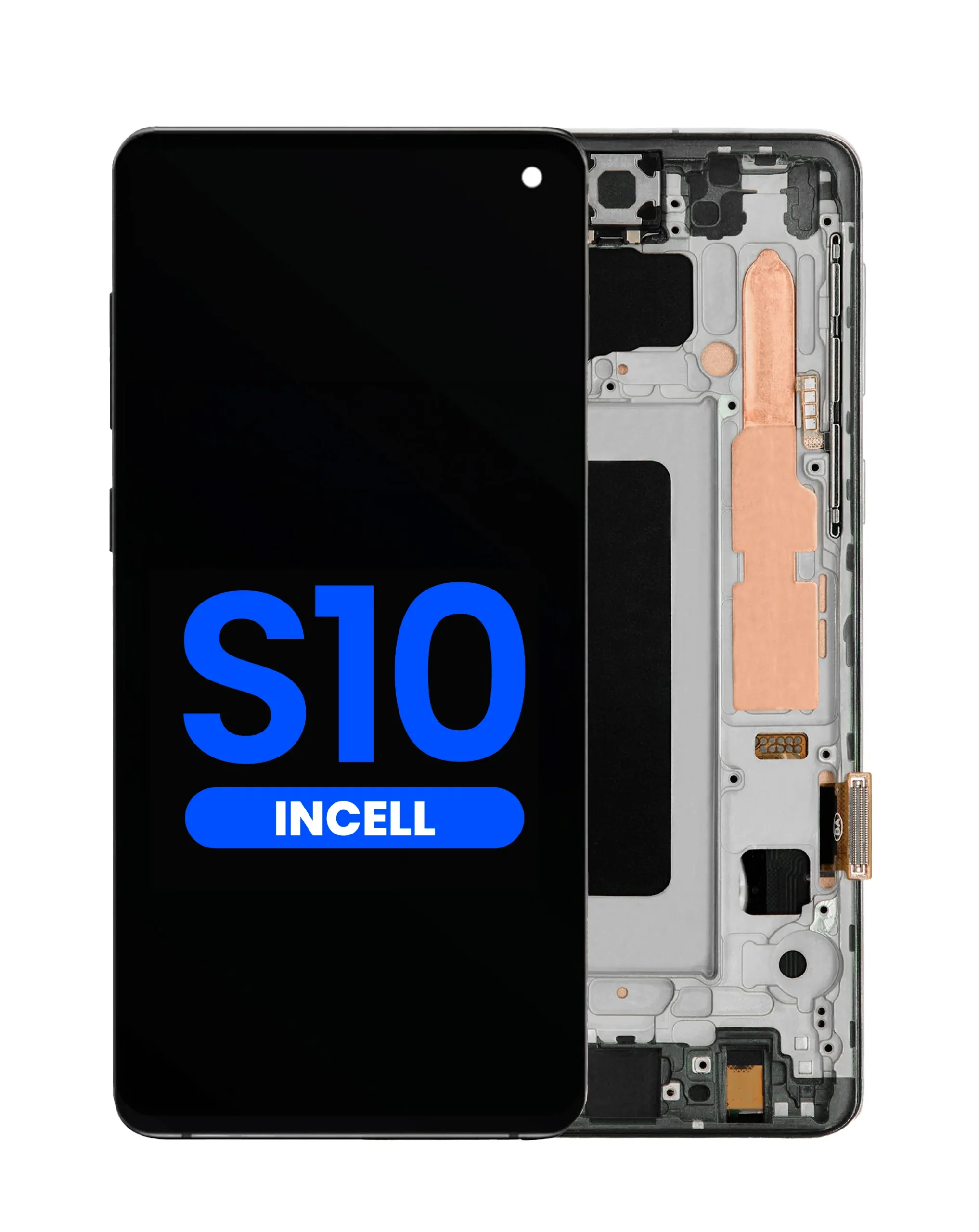 Samsung S10 Çıtalı Ekran Dokunmatik Siyah A Plus Kalite Ürün