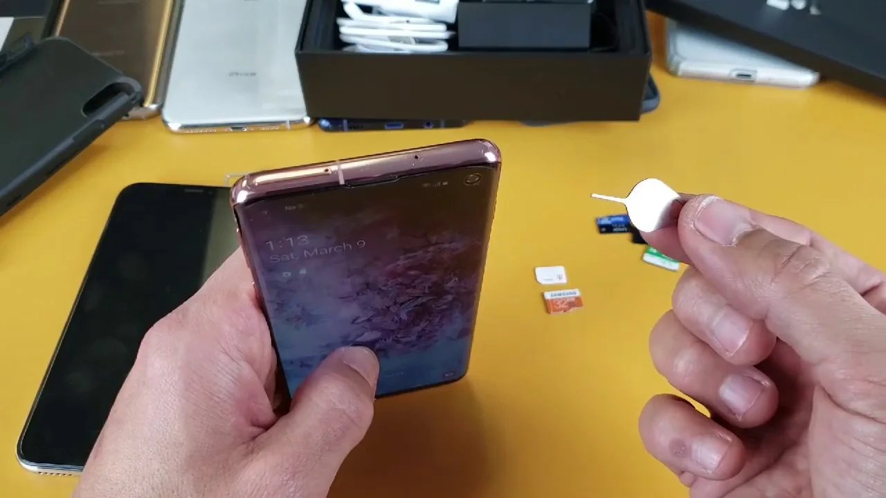 Samsung S10 S10E Sim Yuvası