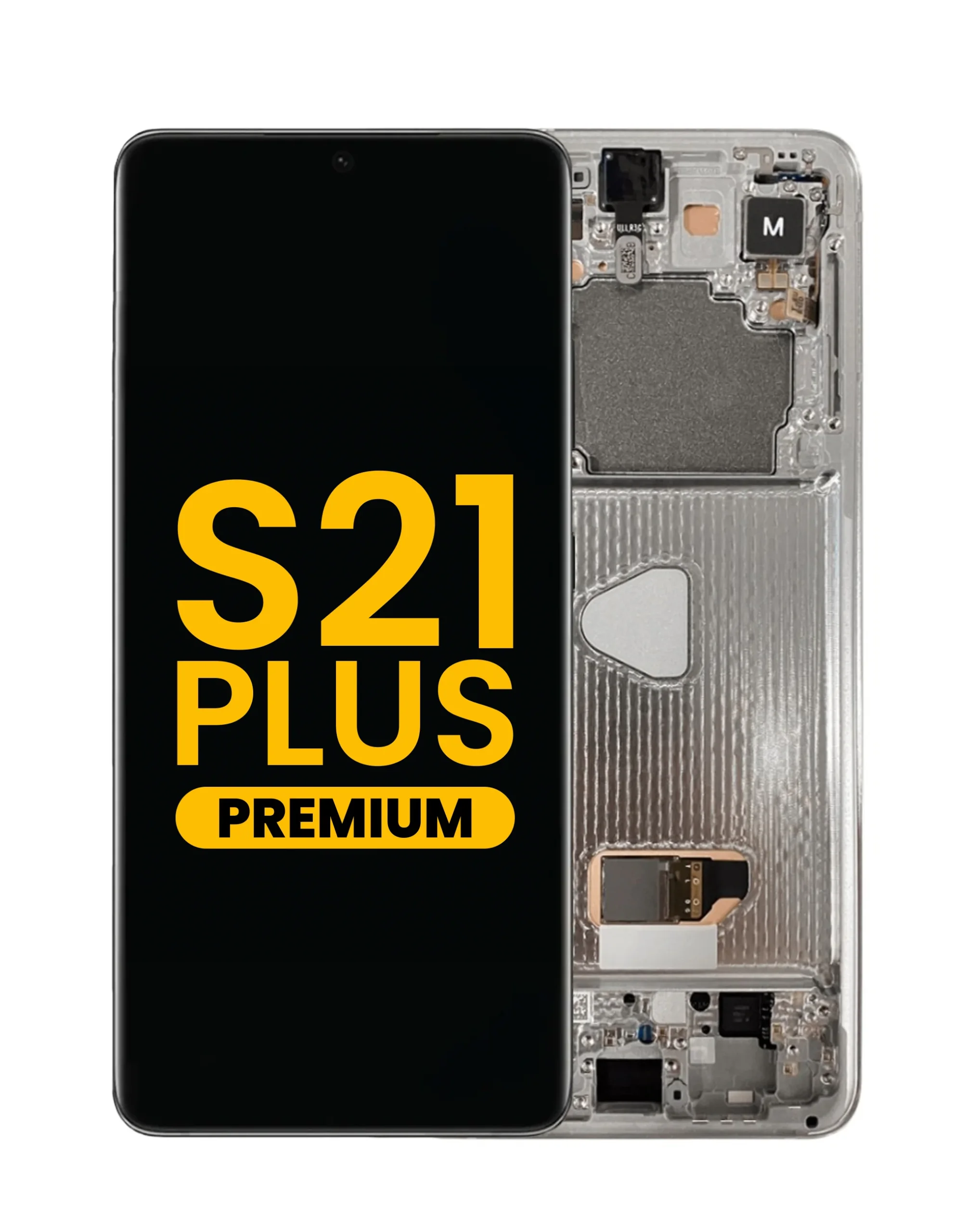 Samsung S21 Plus Çıtalı Ekran Dokunmatik Beyaz OLED