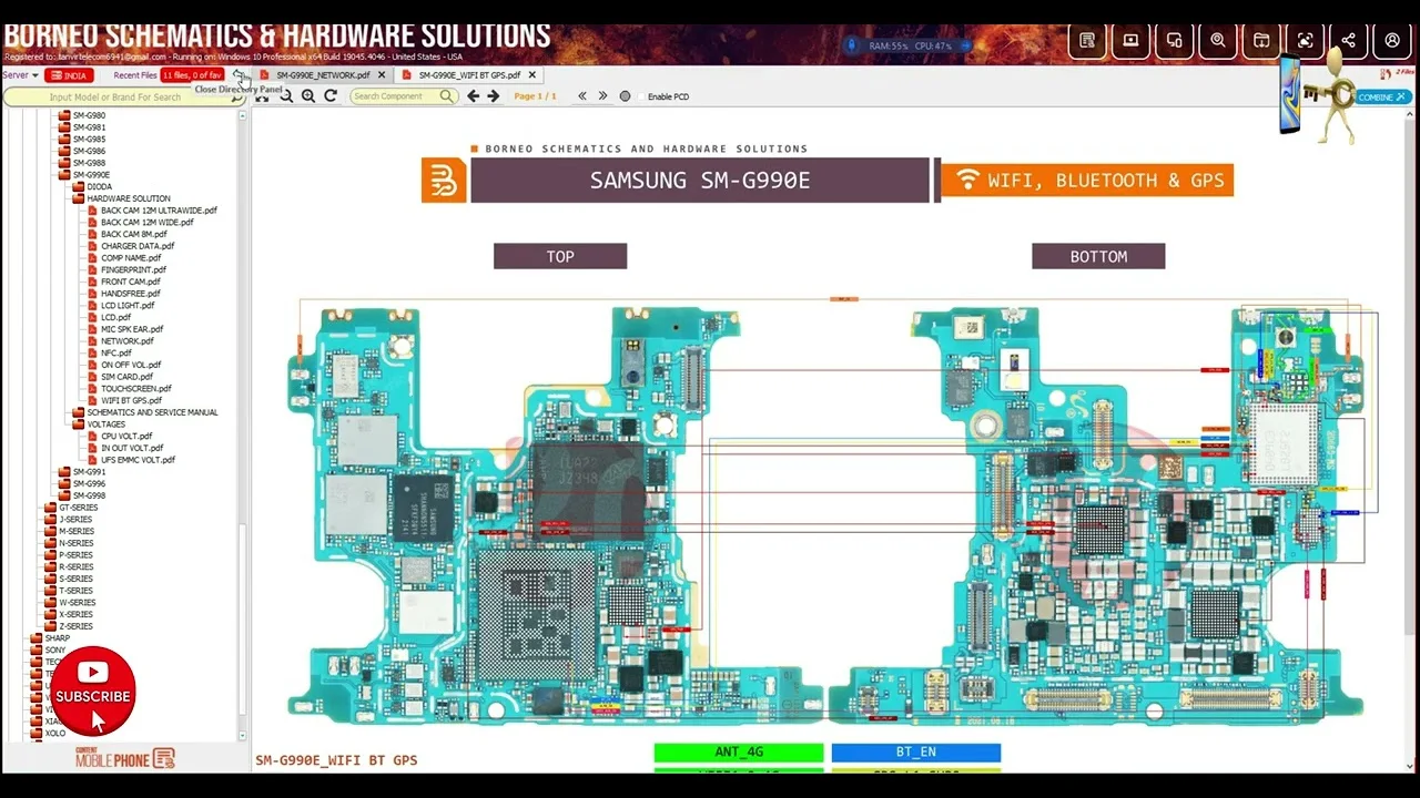 Samsung S21Fe G990E Şebeke Film