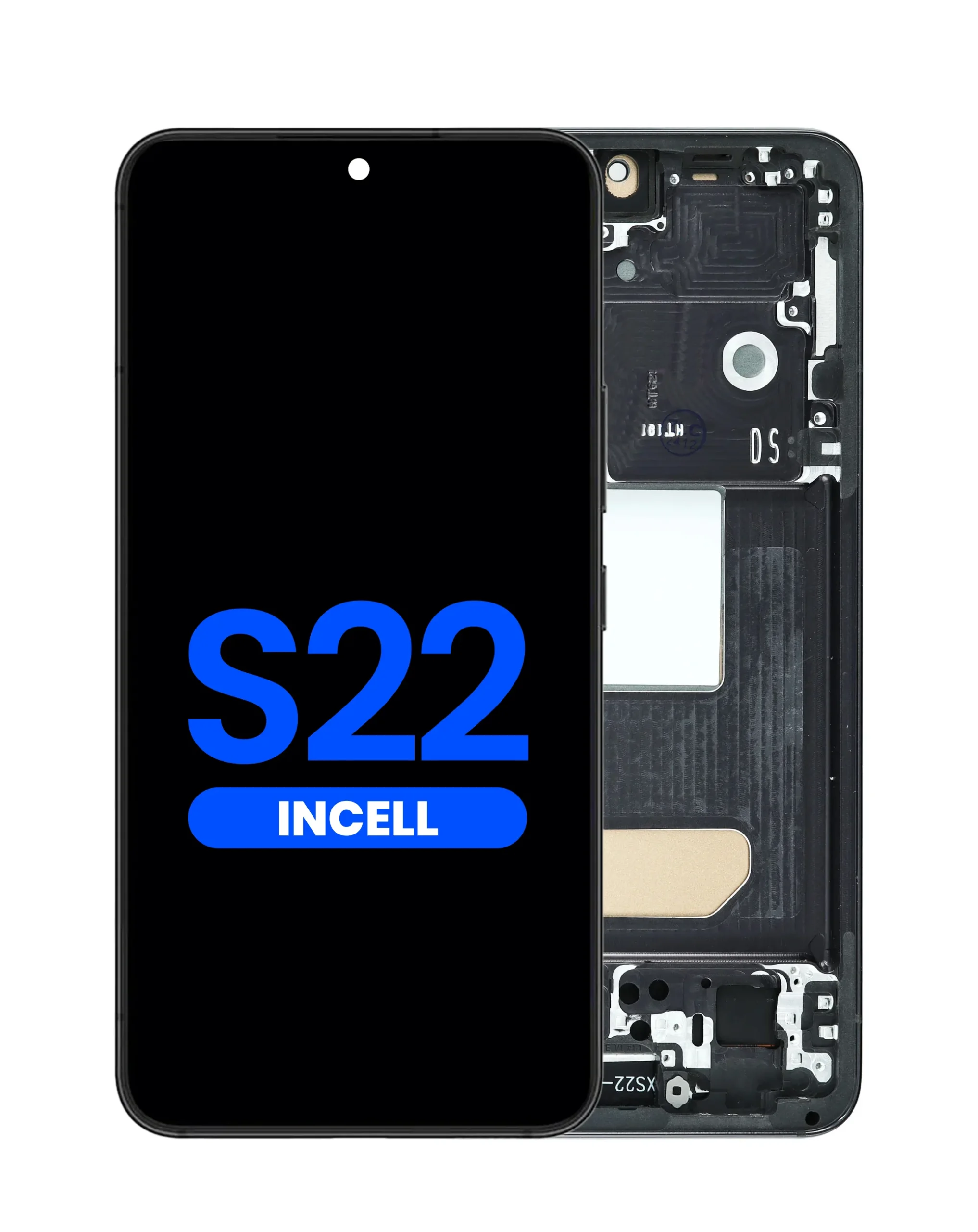 Samsung S22 Çıtalı Ekran Dokunmatik Siyah A Plus Kalite Ürün