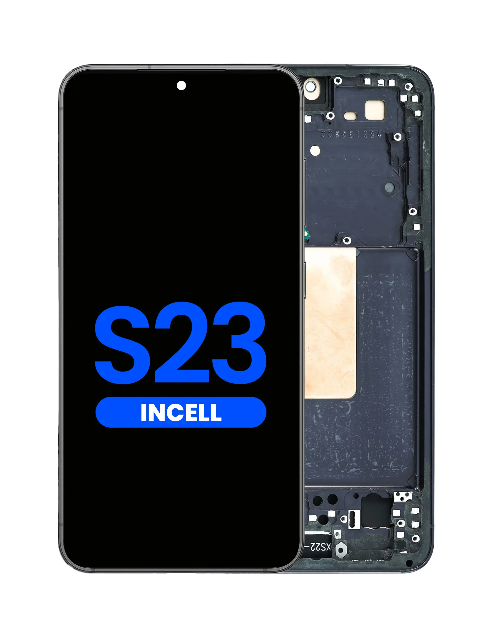 Samsung S23 Çıtalı Ekran Dokunmatik Siyah A Plus Kalite Ürün
