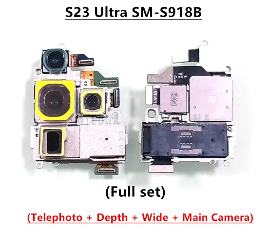 Samsung S23 Ultra S918B Arka Kamera Full Set