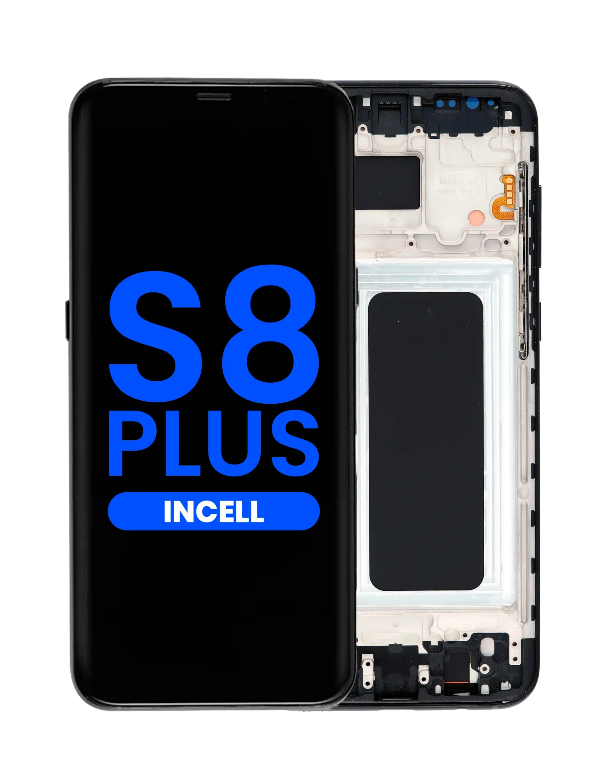 Samsung S8 Plus Çıtalı Ekran Dokunmatik Siyah A Plus Kalite Ürün