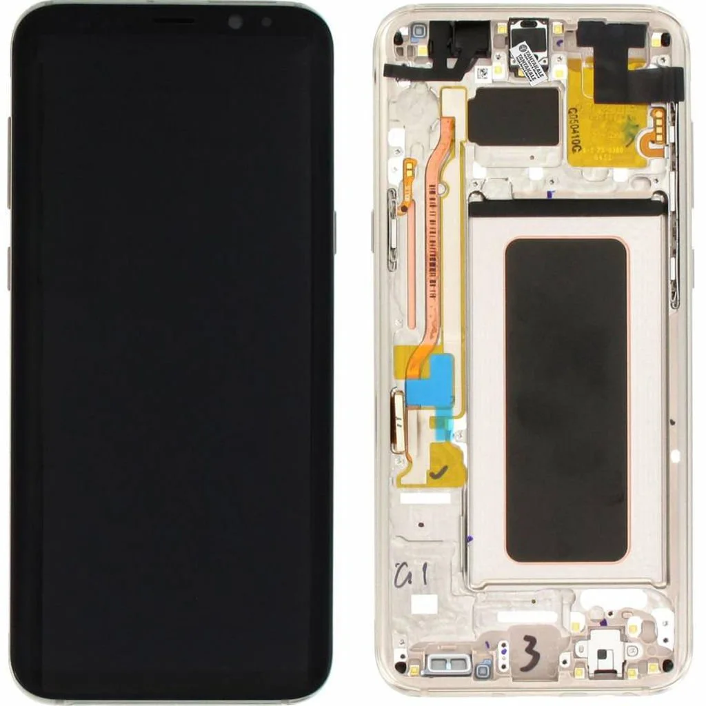 Samsung S8 S8 Plus G950 G955 Tuş Bordu Gold