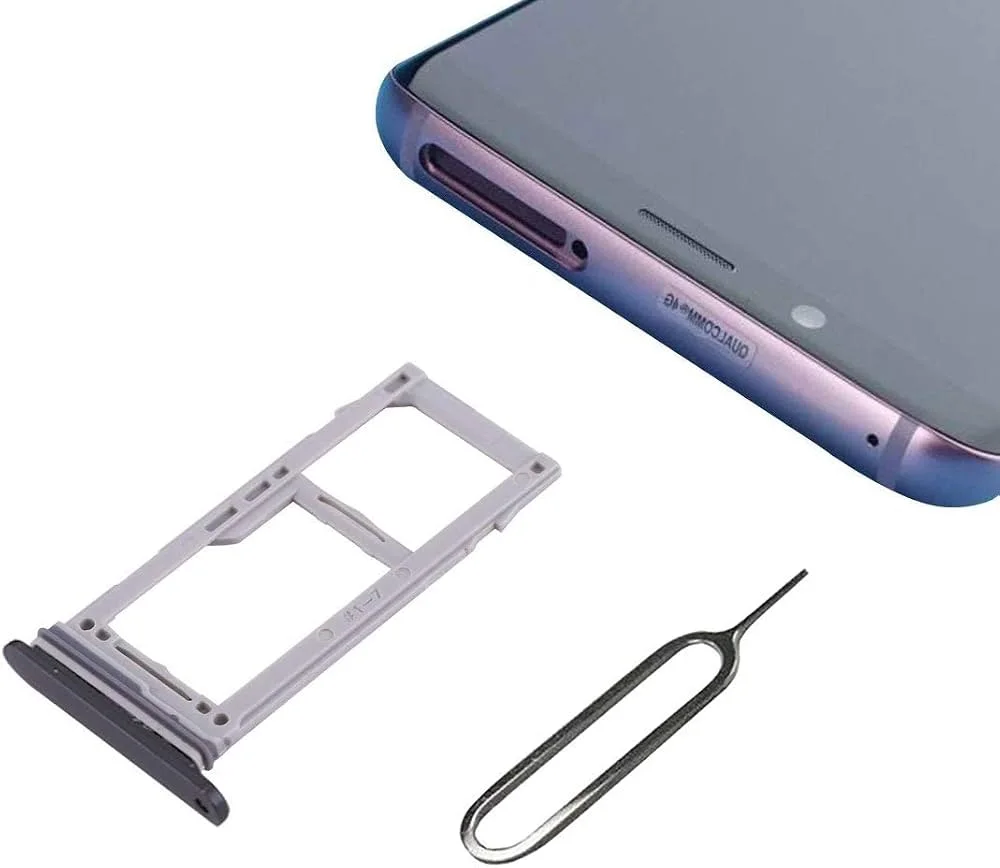 Samsung S9 G960 Sim Kart Tepsisi Gri