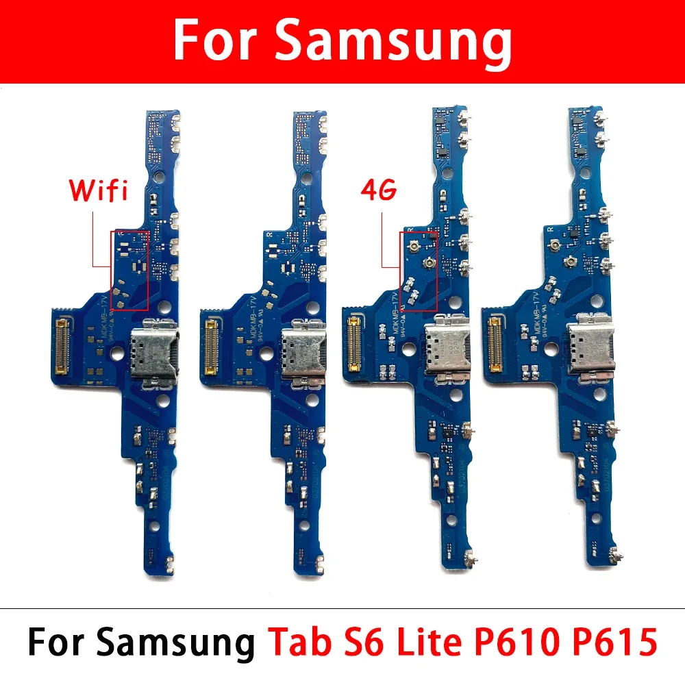 Tab S6 Lite 10.4 P610 Şarj Soketli Mikrofon Bordu