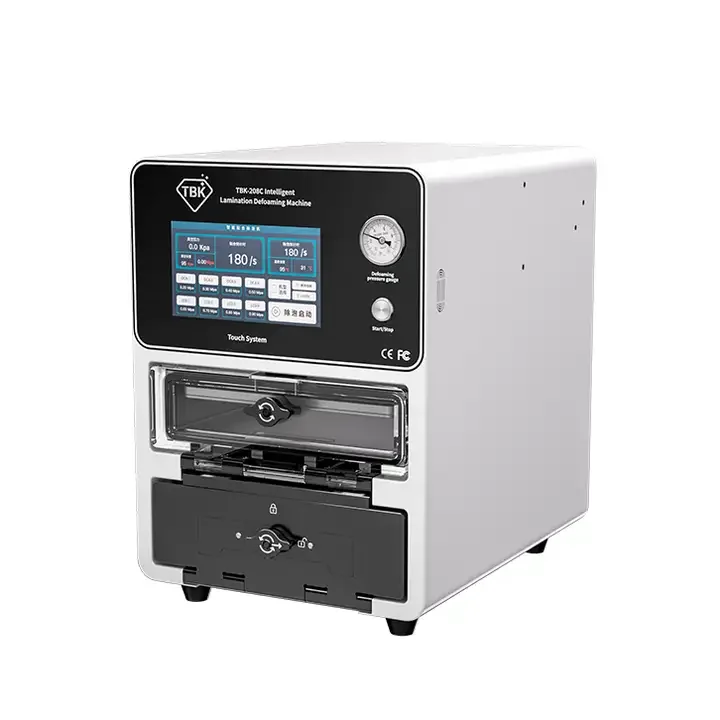Tbk-208C Otomatik Laminasyon + 30L Kompresör + Vakum Motoru Makinesi