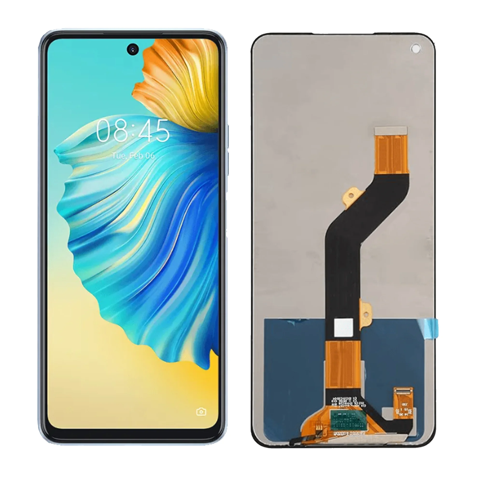 Tecno Camon 17 Ekran Dokunmatik Orijinal Çıtasız Ürün (Çerçevesiz)