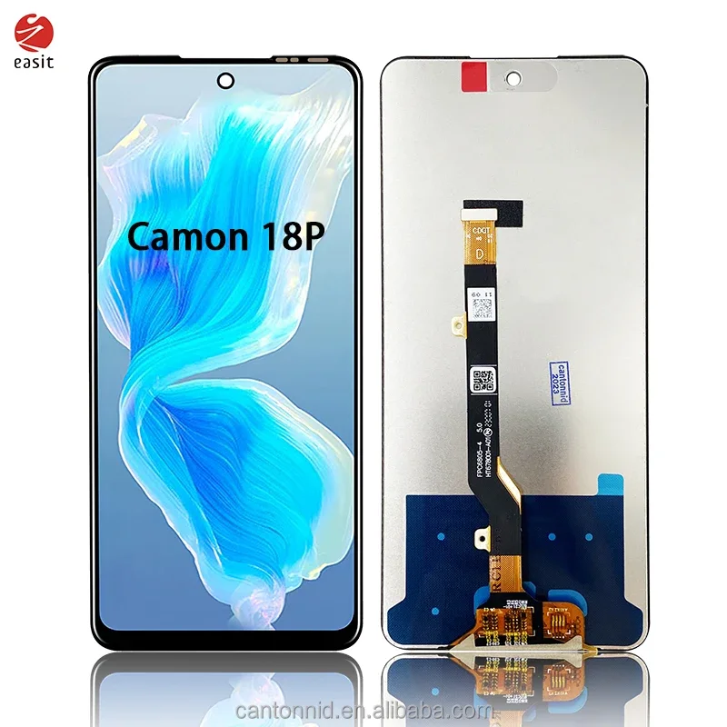 Tecno Camon 18P Ekran Dokunmatik Orijinal Çıtasız Ürün (Çerçevesiz)
