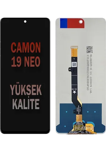 Tecno Camon 19 Neo Ekran Dokunmatik Orijinal Çıtasız Ürün (Çerçevesiz)