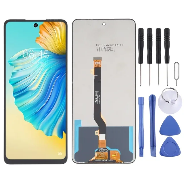 Tecno Camon 19 Pro Çıtalı Ekran Dokunmatik Beyaz Orijinal