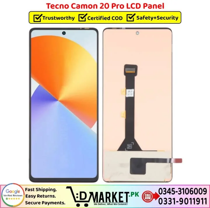 Tecno Camon 20 Pro 4G Çıtalı Ekran Dokunmatik Siyah SOFT OLED Kalite Ekran