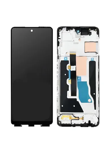 Tecno Camon 20 Pro 5G Çıtalı Ekran Dokunmatik Siyah SOFT OLED Kalite Ekran