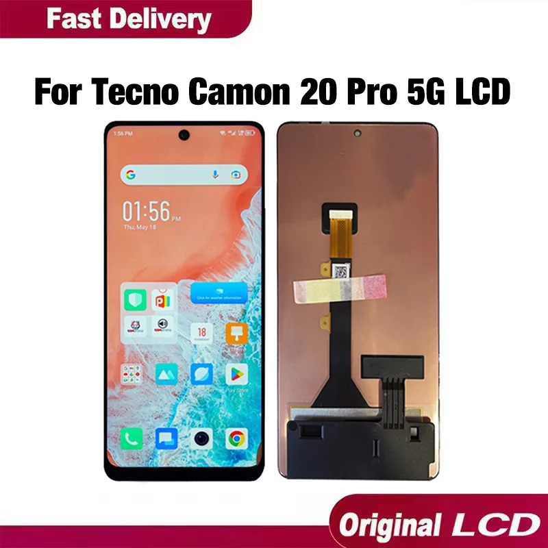 Tecno Camon 20 Pro 5G Ekran Dokunmatik A Plus Kalite Ürün Çıtasız (Çerçevesiz)