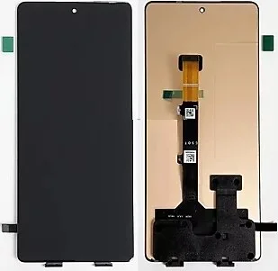 Tecno Camon 30 4G Çıtalı Ekran Dokunmatik Siyah SOFT OLED Kalite Ekran