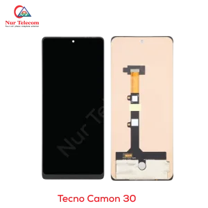 Tecno Camon 30 Premier Çıtalı Ekran Dokunmatik Siyah SOFT OLED Kalite Ekran