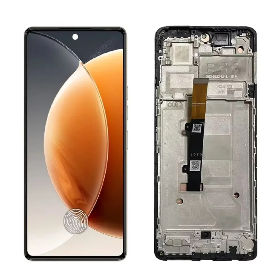 Tecno Camon 30 Pro 5G Çıtalı Ekran Dokunmatik Silver SOFT OLED Kalite Ekran