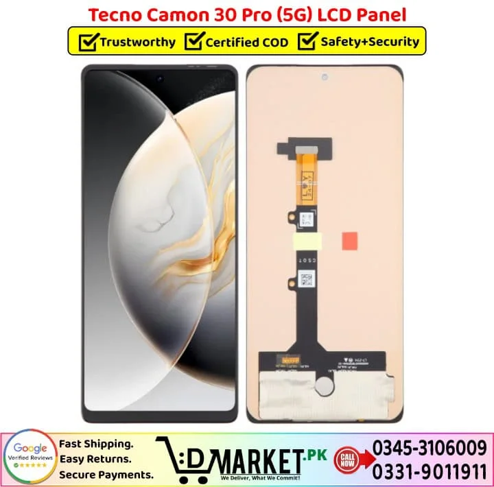 Tecno Camon 30 Pro 5G Çıtalı Ekran Dokunmatik Siyah SOFT OLED Kalite Ekran