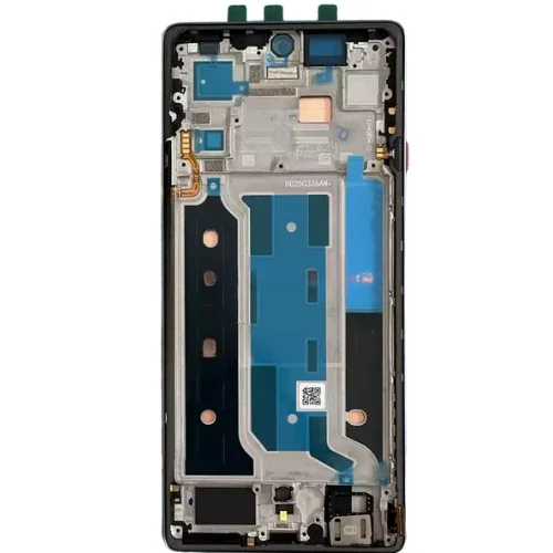 Tecno Camon 40 4G Çıtalı Ekran Dokunmatik Silver SOFT OLED Kalite Ekran