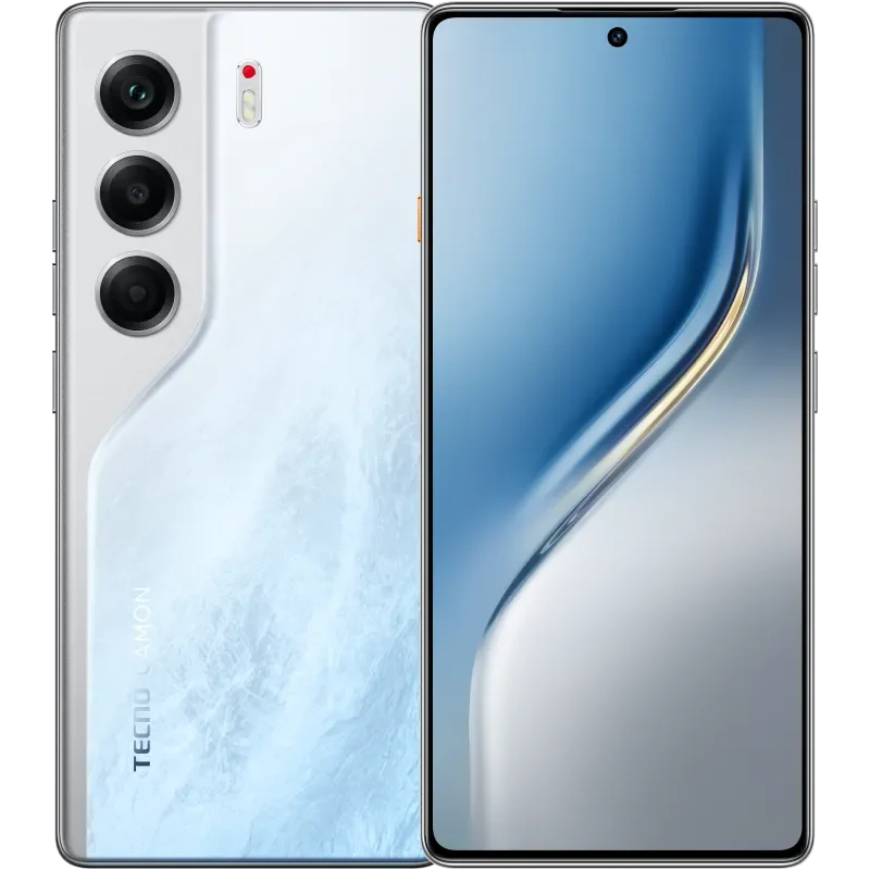 Tecno Camon 40 Premier Çıtalı Ekran Dokunmatik Silver SOFT OLED Kalite Ekran
