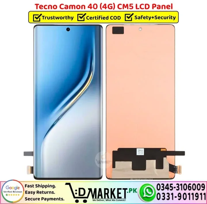 Tecno Camon5 / Camon 40 4G Çıtalı Ekran Dokunmatik Silver SOFT OLED Kalite Ekran