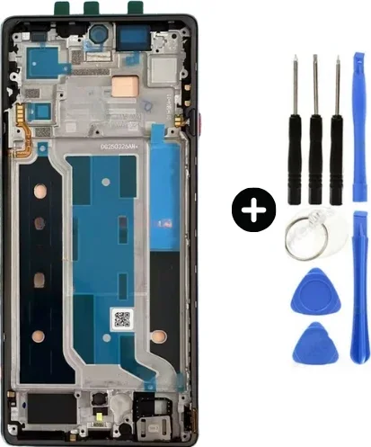 Tecno Camon6/ Camon 40 Pro 4G Çıtalı Ekran Dokunmatik Siyah SOFT OLED Kalite Ekran