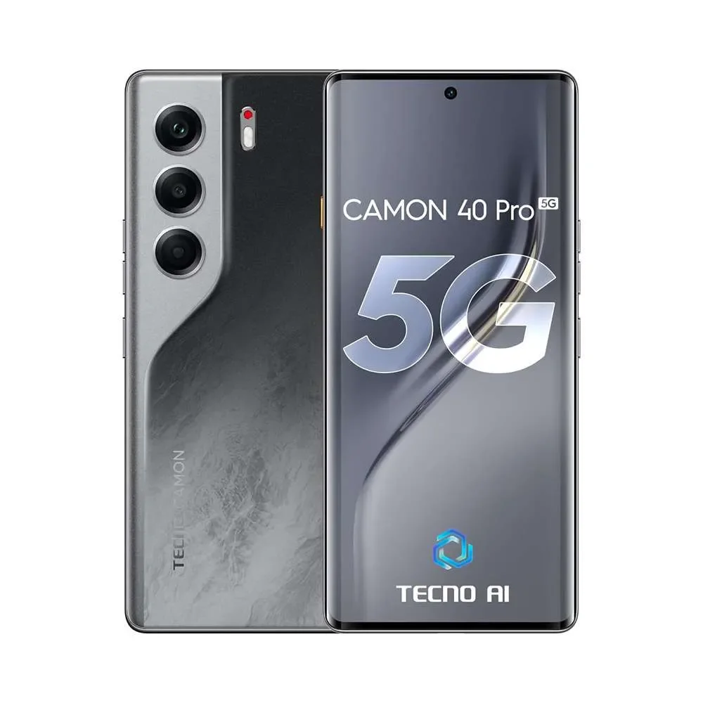 Tecno Camon7 / Camon 40 Pro 5G Çıtalı Ekran Dokunmatik Silver SOFT OLED Kalite Ekran