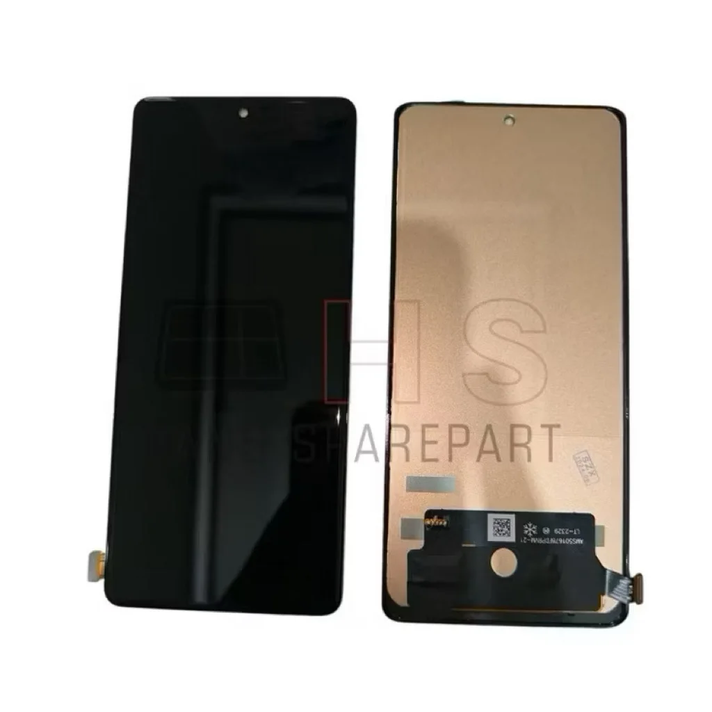 Tecno Camon7 / Camon 40 Pro 5G Çıtalı Ekran Dokunmatik Siyah SOFT OLED Kalite Ekran