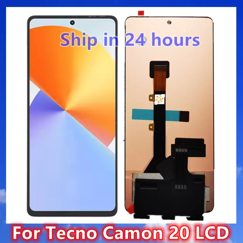 Tecno Ck6 Ekran Dokunmatik SOFT OLED Kalite Ekran Çıtasız (Çerçevesiz)