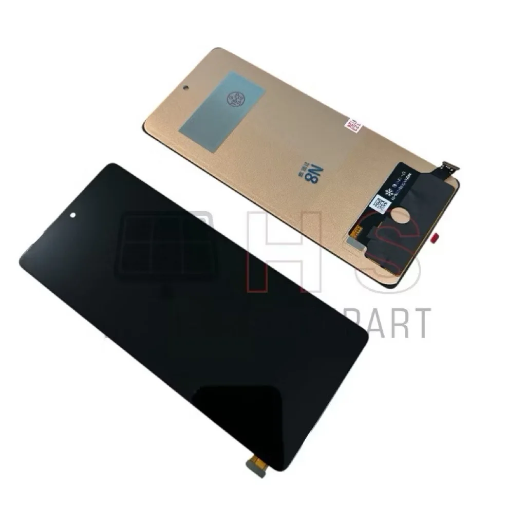 Tecno Cl8/Camon 30 Pro 5G Çıtalı Ekran Dokunmatik Silver SOFT OLED Kalite Ekran