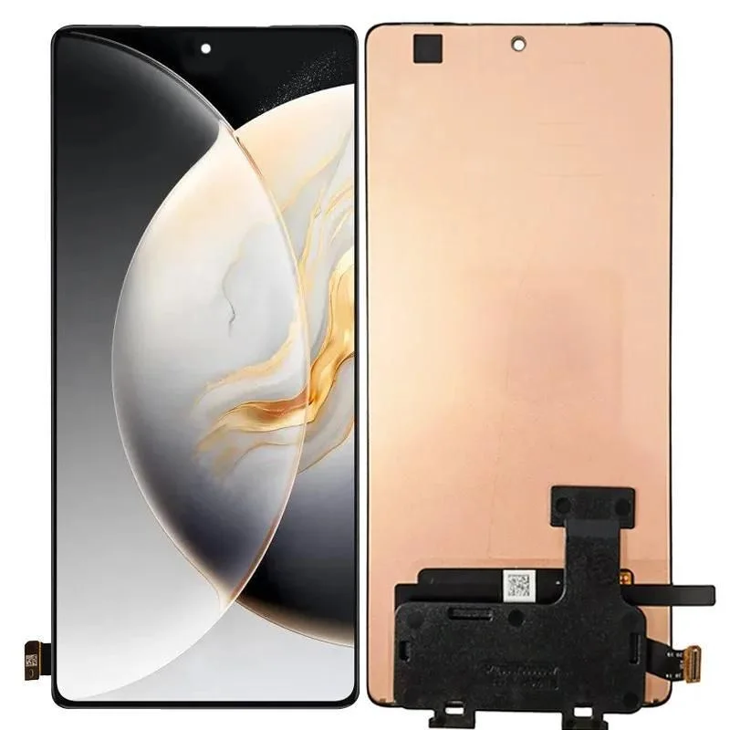 Tecno Cl8/Camon 30 Pro 5G Çıtalı Ekran Dokunmatik Siyah SOFT OLED Kalite Ekran