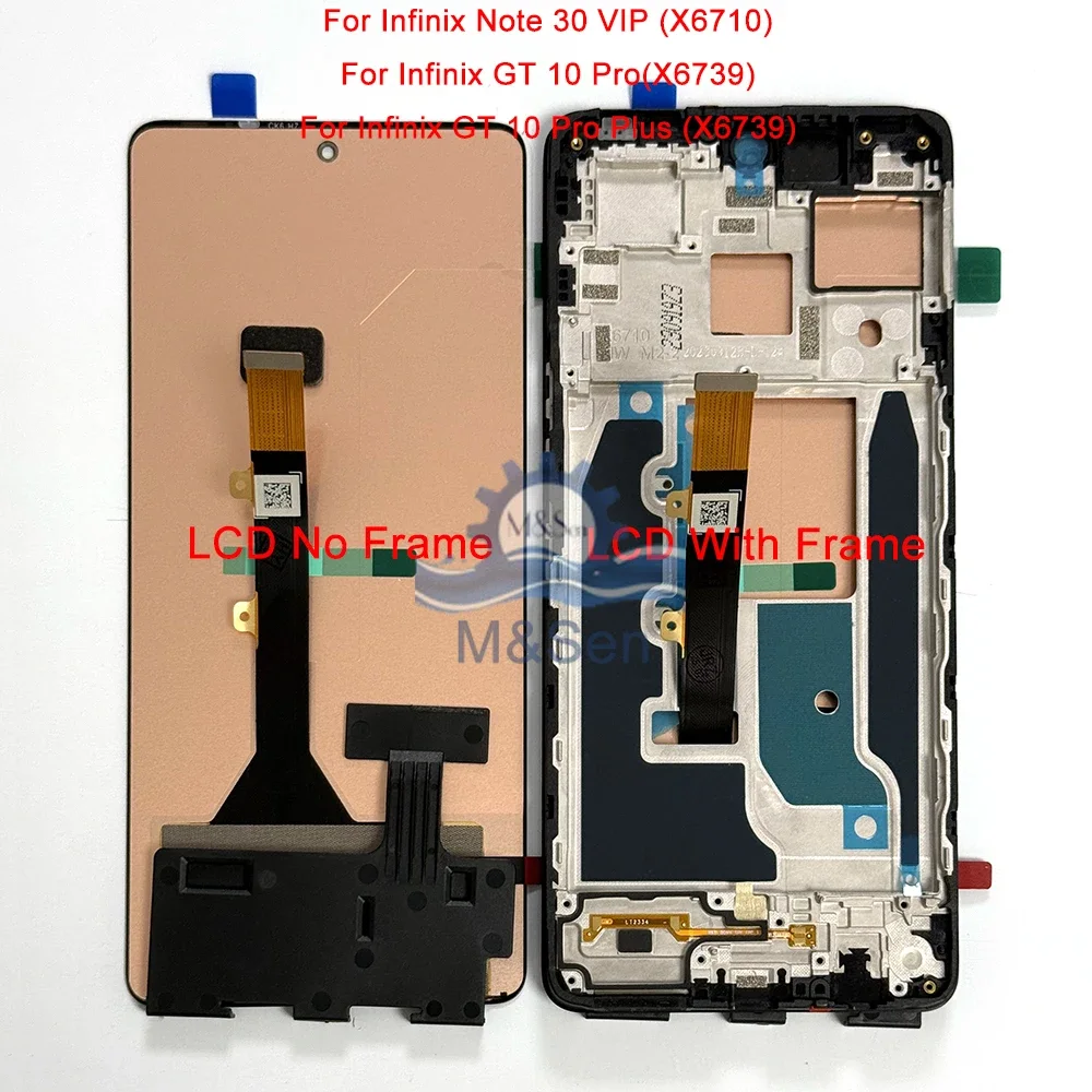 Tecno Gt 10 Pro Ekran Dokunmatik SOFT OLED Kalite Ekran Çıtasız (Çerçevesiz)