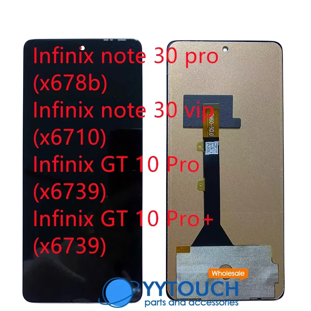 Tecno Gt 10 Pro Ekran Dokunmatik SOFT OLED Kalite Ekran Çıtasız (Çerçevesiz)