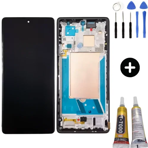 Tecno Gt 20 Pro Çıtalı Ekran Dokunmatik Silver SOFT OLED Kalite Ekran