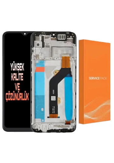 Tecno Hot 10 Play Çıtalı Ekran Dokunmatik Siyah Orijinal