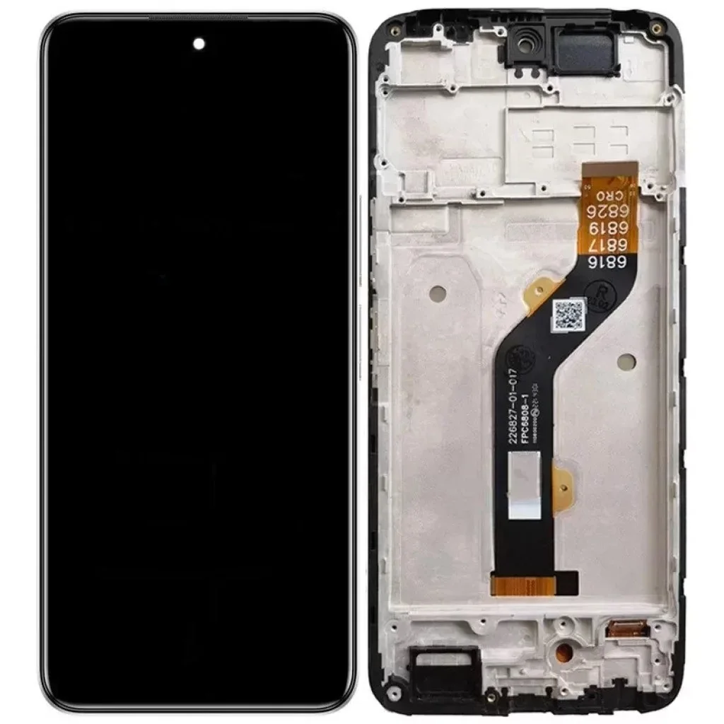 Tecno Hot 10S Çıtalı Ekran Dokunmatik Siyah Orijinal
