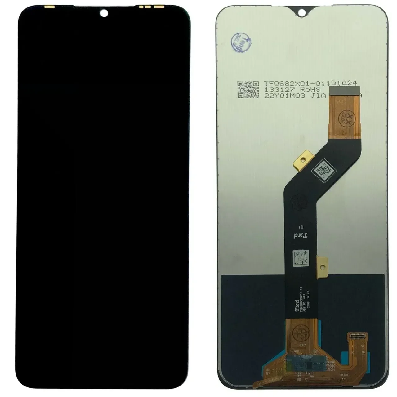 Tecno Hot 10T Ekran Dokunmatik Orijinal Çıtasız Ürün (Çerçevesiz)