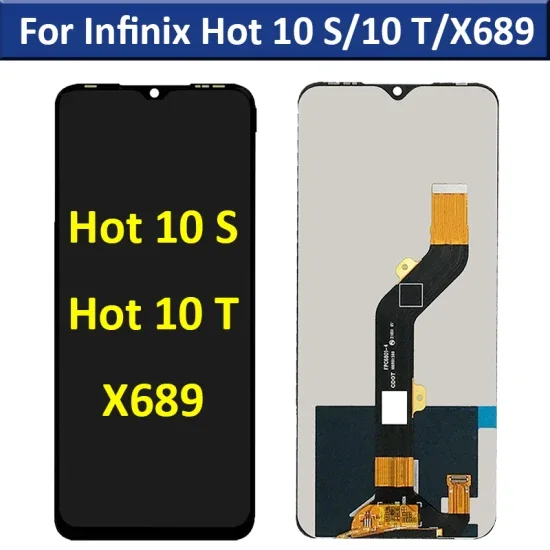 Tecno Hot 10T Ekran Dokunmatik Orijinal Çıtasız Ürün (Çerçevesiz)