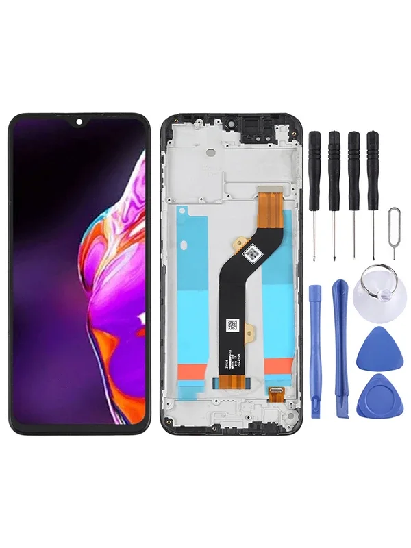 Tecno Hot 10T Ekran Dokunmatik Orijinal Çıtasız Ürün (Çerçevesiz)