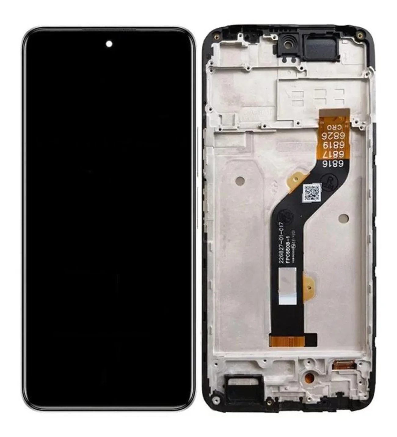 Tecno Hot 11 Play Çıtalı Ekran Dokunmatik Siyah Orijinal