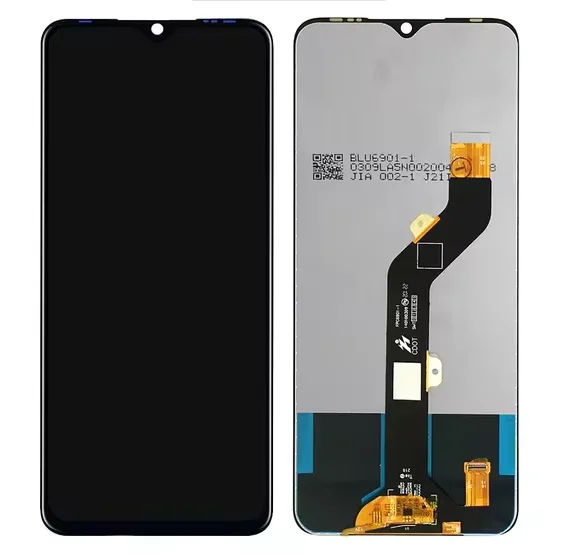 Tecno Hot 11S Çıtalı Ekran Dokunmatik Siyah Orijinal