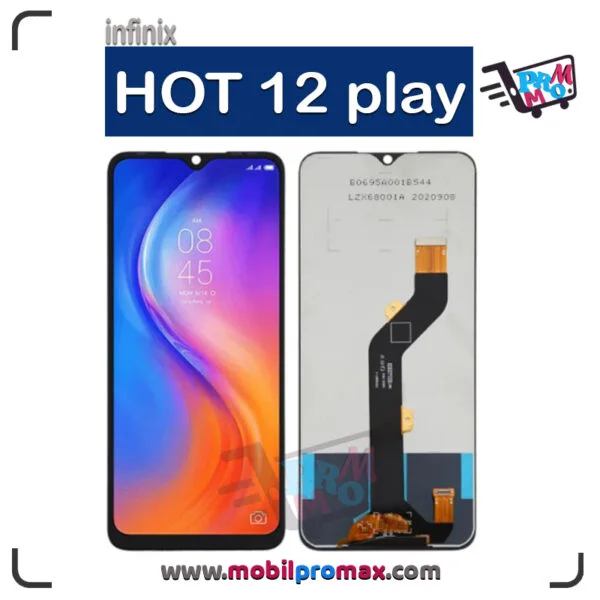 Tecno Hot 12 Play Ekran Dokunmatik Orijinal Çıtasız Ürün (Çerçevesiz)